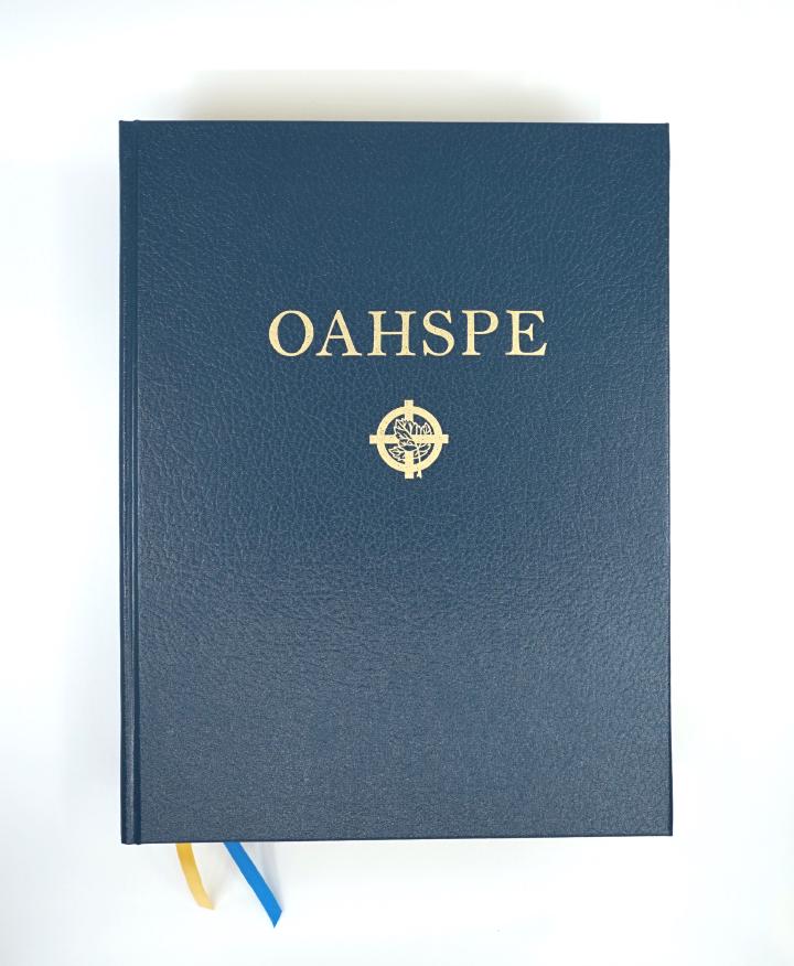 Front cover of Oahspe.